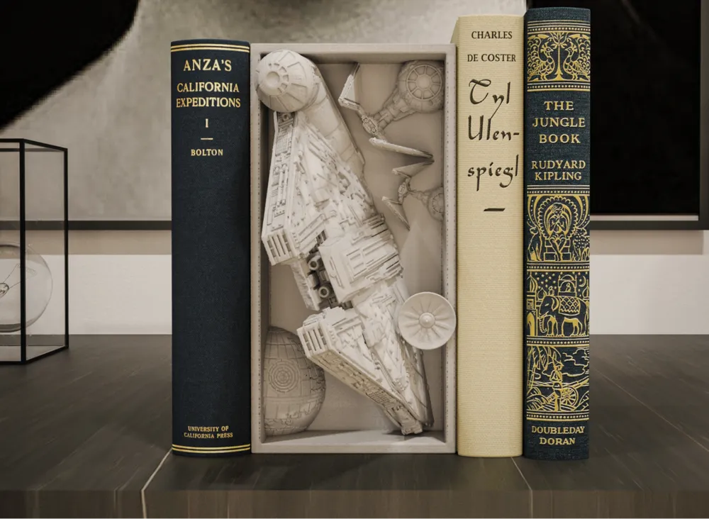 Space Ship Book Nook