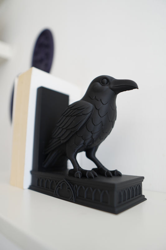 Raven Bookends